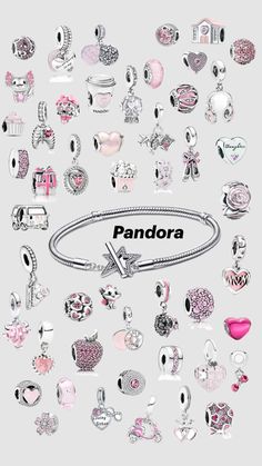 Girly Bracelets, Pandora Jewelry Charms, Romantic Mood, Jewelry Accessories Ideas, Girly Accessories, Pandora Bracelet Charms, Classy Jewelry