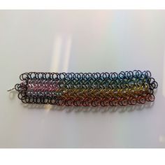 These bracelet cuffs might just make you feel like a super hero. We designed these in collaboration with local chain mail artist Anubis Bazaar. Add these to your rainbow pride, nonbinary, or trans jewelry collection. Nickel free Comes in 7" or 8" lengths Progress Pride, Nonbinary, or Trans flag versions Trans Jewelry, Bracelet Cuffs, Trans Flag, Chain Mail, Rainbow Pride, Super Hero, Dark Pink, Make You Feel, Feel Like