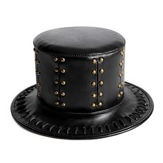 Look After Me:Washable,Machine wash,Wet and Dry Cleaning; Gender:Men's,Women's; What's in the box:Hat; Types:Top Hat; Holiday:Masquerade; Style:17th Century,Steampunk,Punk  Gothic,Retro Vintage; Occasion:Party / Evening; Material:leatherette; Age Group:Adults; Characters:Plague Doctor; Listing Date:06/28/2022 Punk High Crown Top Hat For Cosplay, Punk Style Top Hat With High Crown For Cosplay, Neutral Halloween, Evening Hat, Gentleman Hat, Leather Top Hat, Steampunk Top Hat, Steampunk Leather, Magic Hat