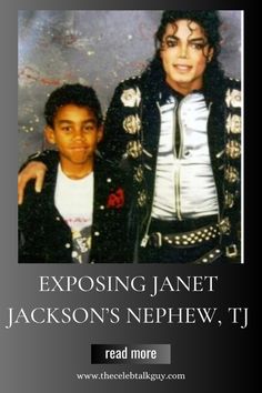 an image of michael jackson and his son, jackson's nephew