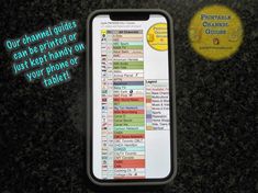 Although all our channel lineup guides are printable PDF documents, they can also be used on devices kept handy by your TV. Unlike an onscreen, live channel guide, this guide is easy to navigate (no need to repeatedly "channel up/down"). Just zoom and slide on your smart phone. The PDF is searchable too, making it a snap finding channels. This is a real photo of our Ignite channel lineup that was downloaded onto my iPhone (not superimposed). Youtube Tv, Bbc One, My Iphone