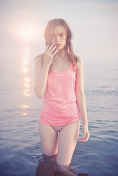 Pretty Woman, Cool Girl, Lingerie, Instagram Photos, Tumblr, Water, Pink, Women's Top