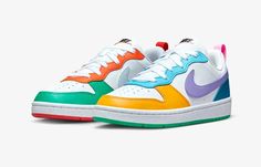 NEW Nike Court Borough Low Recraft 'Multi-Color' | GS Sizes 4Y - 7Y | FQ8373-902 *New Released - Expect item to ship in about 3-7 business days* "If item is lost in transit, I will contact you and refund you immediately." 100% Authentic. Brand New condition with box! Check my feedback scores and purchase with confidence! All sales are final, no cancellation and refunds! Colorful Sneakers Nike, Nike Multicolor Sneakers, Modern Multicolor Low-top Custom Sneakers, Nike Multicolor Low-top Custom Sneakers, Casual Multicolor Nike Air Force 1 Low-top, Casual Nike Air Force 1 Multicolor Low-top, Playful Multicolor Nike Sneakers, Colorful Nike Shoes, Sneakers Head