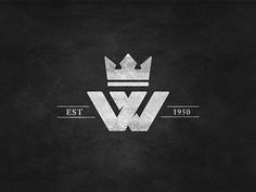 the logo for west, which is an old fashion clothing brand with a crown on it