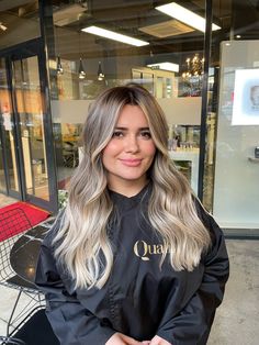 Bronde Balayage Straight Hair, Ashy Brown Hair Balayage, Ashy Blonde Balayage, Balayage Hair Ash, Ash Blonde Hair Colour, Brunette Hair With Highlights, Balayage Hair Dark, Ombre Blonde, Dirty Blonde Hair