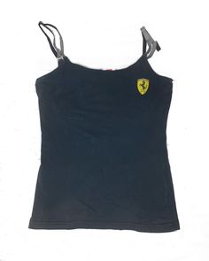 Ferrari Tank Top, Blue Ferrari, Panthers Outfit, Black Ferrari, Navy Blue Top, Pink Panther, Pink Panthers, Blue Top