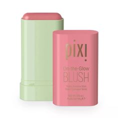 Pixi By Petra On-the-Glow Blush Fleur - 0.67oz : Target Pixi Beauty, The Glow, Tinted Moisturizer, Makeup Essentials, Makeup Revolution, Blush Makeup, Cute Makeup