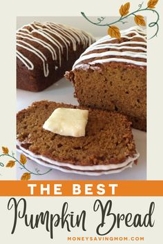 The BEST Pumpkin Bread. Recipe Free Printable, The Best Pumpkin Bread, Chocolate Pumpkin Bread, Easy Pumpkin Bread, Canned Pumpkin Recipes, Frozen Pumpkin, Moist Pumpkin Bread, Easy Homemade Gifts, Free Printable Gift Tags