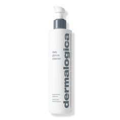 Daily Glycolic Cleanser - DAILY GLYCOLIC CLEANSER 10OZ 10.0OZBenefitsBrightening and conditioningRenews dull, uneven skin toneHelps remove buildup caused by environmental factors such as pollution and dead skin cells that build upKey IngredientsGlycolic Acid: effectively exfoliates the skin. It blasts dullness and uneven skin tone by dissolving dulling dead skin cells for brighter-looking skin.Calendula Extract: Derived from the marigold flower, this botanical extract helps visibly calm and soot Brightening Cleanser, Marigold Flower, Alpha Hydroxy Acid, Skin Cleanser Products, Beauty Stuff, Soften Skin, Glycolic Acid, Uneven Skin, Uneven Skin Tone