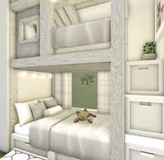 bloxburg small house layouts Cute 3x3 Bloxburg Bedrooms, 2x1 Bloxburg Room, Bloxburg Guest House Ideas, Bloxburg Room Ideas Bunk Bed, Bloxburg Bedroom Ideas Without Advanced Placing, Space Fillers In Bloxburg, Bloxburg Space Filler Ideas, Bloxburg Parents Room, Suburban Bedroom Bloxburg