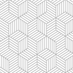 an abstract white and gray pattern with diagonal lines on the side, as well as small rectangles