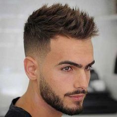 Fade Haircut Styles, Mens Summer Hairstyles, Trening Sztuk Walki, Cool Mens Haircuts, Stylish Haircuts, Athletic Hairstyles, Corte De Cabelo Masculino, Mens Haircuts Short