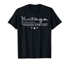 a black t - shirt with the words vintage class in white