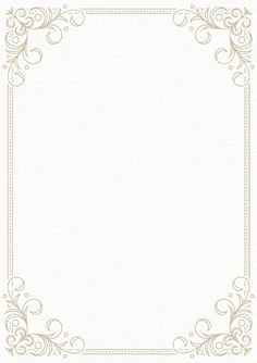 a white and gold frame with an ornate design on the bottom, it is blank for text