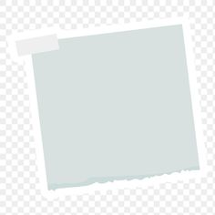 a piece of white paper with torn edges on a transparent background png clipart