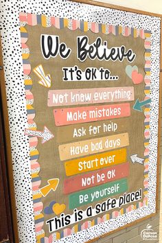 Bulletin board set and bulletin board borders from the We Belong classroom theme by Carson Dellosa. Classroom New Year Decorations, Welcome To The Classroom Ideas, Cute Elementary Classroom Themes, Class Welcome Board, Class Expectations Bulletin Board, Class Room Activity For Students, Welcome Students Bulletin Board, Behavior Classroom Decor, Remember Your Why Bulletin Board