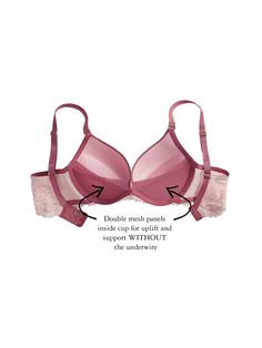 Quick Overview: Contoured, push-up bra Convertible straps Lace detail Wire-free Hand wash, line dry Shell: 94% Polyamide, 6% Elastane; Lining: 100% Cotton Description & Fit Tips We're so excited to debut the innovative "Gloria" [T003]! Quite possibly the best bra ever! Get all the comfort of a wire-free bra, with all the oomph of a great push-up bra. The contoured cups provide the boost, while the specially placed mesh panels provide the support. Who knew that a bra without any underwire could b Petite Lingerie, Best Bra, Petite Body Types, Small Bra, Average Body, Free Bra, Bra Size Charts, Petite Pants, Petite Women