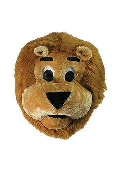 Full over-the-head cute cuddly mascot head usable as part of a costume or just as a head by itself. Very good vision line and easy to use. Funny Adult Costumes, Lion Mascot, Lion Mask, Large Hats, Animal Masks, Funny Halloween Costumes, Halloween Accessories, Costume Shop, Lion Head