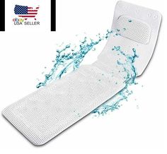 a computer mouse pad with water splashing on the top and bottom half of it