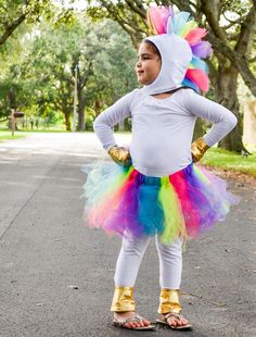 "Sew your toddlers Halloween costume! Picture a Rainbow Unicorn galloping from door to door on Halloween night.  -Perfect for dress up and imaginative play! -THIS PATTERN IS FOR THE HOOD, SKIRT, AND HOOVES ONLY! Add your own long sleeved shirt and leggings to complete the costume. -Pattern sized to fit 3T - 4T.  -Perfect easy-to-sew project for a confident beginner sewist!  -Step by step photos and simple instructions to help you along the way.  -This pattern will be available as an instant PDF Boy Unicorn Costume, Rainbow Unicorn Costume, Boy Unicorn, Diy Unicorn Costume, Unicorn Costume Kids, Handmade Halloween Costumes, Unicorn Hat, Diy Unicorn, Unicorn Outfit