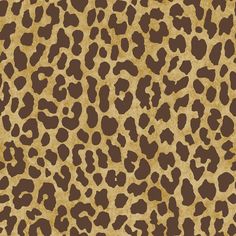 an animal print pattern with brown spots