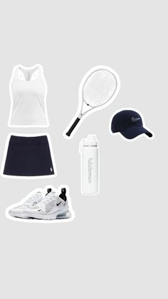 Tennis Outfit Women Casual, Outfits For Tennis, Tennis Practice Outfit, Tennis Outfit Ideas, Kids Tennis Clothes, Netball Outfits, Girls Tennis Dress