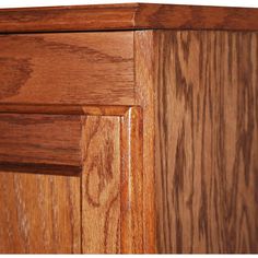 a close up view of wood grain on the side of a cabinet