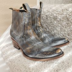 Super Cute Beautiful Color Size 7 Good Condition Free Bird Boots, Freebird Shoes Freebird Stores, Freebird Shoes Blade, Western Ankle Boots Metallic, Freebird Boots Drove, Freebird Boots, Freebird By Steven, Bootie Boots, Beautiful Colors