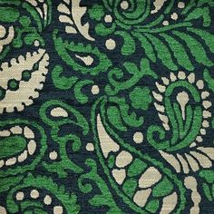 For sale online is our Sydney collection of modern paisley designer pattern chenille fabric. This heavyweight textured chenille fabric feels soft and cozy making it perfect for any decorative, interior design, pillows, and light upholstery projects. Top Fabric Color: Emerald Top Fabric Hyde-Sydney Chenille Upholstery Fabric - Fabric in Emerald | Size 36" L X 59" W | Perigold Modern Paisley, Paisley Upholstery, Velvet Upholstery Fabric, Pillow Fabric, Ikat Fabric, Chenille Fabric, Top Fabric, Paisley Pattern, Fabric Swatches