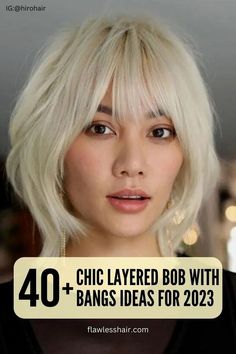 Choppy Bob Hairstyles With Bangs, Fringe Bob Haircut, Blonde Bob With Bangs, Haircut Fails, Shaggy Bob Hairstyles, Bangs Ideas, Layered Bob With Bangs, Shaggy Bob Haircut, Short Bobs With Bangs