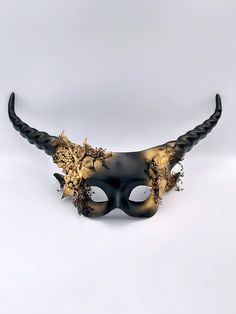 Brocade lace covered lightweight masquerade mask in Woodland Creature theme C U S T O M I Z A T I O N Can be customized further. Get in touch for custom orders! S I Z E  Adult size. S H I P P I N G -  Processed same day or within 24 hours.  1-2 day guaranteed delivery, add item to cart, click shipping tab for rates.  Pls leave a check out note with your need date & contact number  Msg for delivery time frames (Include your state/country) C O N T A C T  Text: 1-516-654-4643 Email: Lanai.ink6 [!at Fantasy Horned Masquerade Mask For Costume, Horned Fantasy Masquerade Mask For Halloween, Fantasy Horned Masks For Masquerade, Horned Masquerade Mask For Halloween, Fantasy Horned Masks And Prosthetics For Party, Fantasy Horned Costume Accessories For Masquerade, Halloween Festival Eye Mask Masquerade, Halloween Festival Masquerade Eye Mask, Horned Masks And Prosthetics For Halloween Party