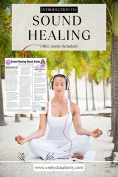 Intro to Sound Healing for the Absolute Beginner | FREE Guide | Emily Daugherty | Get your free Sound Healing Quick Guide. 

In this downloadable PDF we cover the science behind sound healing, discuss the benefits of sound therapy, and you'll get the Brainwave Frequency Chart. Discover the Sound Healing 101.

Simply download the PDF, print, and share! You will have unlimited access to this guide, so feel free to share as often as you like.

🕉️ For Sound Healing Facilitators: Share this quick reference with your students to enhance your teaching style and classes

🕉️ For Sound Healing Students: Deepen your practice as you uncover how this practice can be used to connect mind, body, and soul to the Divine Universe. Divine Universe, Teaching Style, Mind Body And Soul