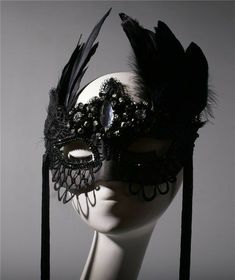 Black Mask Masquerade, Masquerade Mask Aesthetic, Masquarade Mask, Masquerade Mask Black, Masquerade Ball Masks, Masquerade Ball Gowns, Black Masquerade Mask