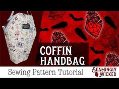 the sewing pattern for this handbag is easy to sew