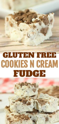 cookies'n cream fudge is an easy dessert recipe that uses only three ingredients