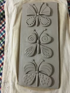 the mold is made to look like a butterfly