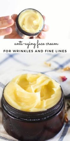 Anti Aging Face Cream Diy, Face Cream Diy, Diy Face Cream, Săpunuri Handmade, Homemade Face Cream, Body Butters Recipe, Diy Anti Aging, Diy Skin Care Recipes