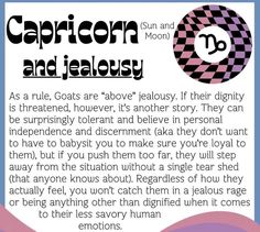 the back cover of capricon and jeabus, with an image of a black and white checkerboard background