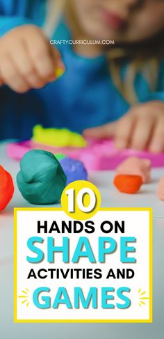 Make teaching shapes interactive and engaging with these hands-on 2D shape games and activities! Ideal for kindergarten, preschool, and first-grade classrooms, this resource offers a variety of interactive experiences that reinforce shape recognition skills. Engage your students in captivating shape games and watch their understanding of shapes blossom before your eyes! See all 10 game ideas here! 2d Shape Games, Homeschool Math Games, Easy Math Games, Games For Preschoolers, Shape Activities, 2nd Grade Activities, Shapes Kindergarten, Kindergarten Math Games