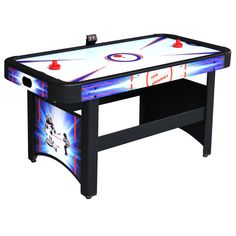 Patriot BG4009H 5-ft Air Hockey Table-BG4009H The Patriot, Rec Room, Blue Waves