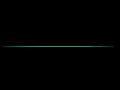 a black background with a green line in the middle