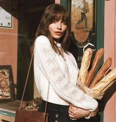 Vsco Hair, Style Parisienne, Looks Pinterest, Haircuts For Wavy Hair, Trendy Haircuts, My Outfit, Street Style Paris, Sustainable Brand, Parisian Chic