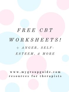 Bhp Activities, Free Printable Cbt Worksheets, Free Cbt Therapy Worksheets, Cbt Therapy Worksheets, Coaching Worksheets, Health Worksheets, Counselling Tools