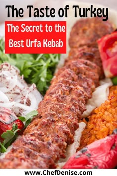 The Turkish kebab, Urfa Kebab Turkish Ground Beef Kebab, Armenian Kebab Recipe, Turkish Adana Kebab, Ground Turkey Kabobs Skewers, Turkish Bbq Recipes, Kebab Seasoning Recipe, Turkish Kabob Recipes, Turkish Kebabs Recipe, Turkish Kufteh Recipe