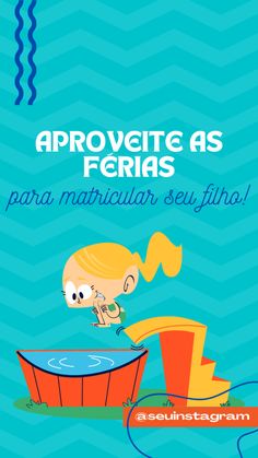 an advertisement for the spanish language children's book, aprventte as ferias