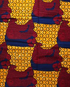 "African fabric/ African print fabric / Ankara fabric sold by yard. Perfect for making unique clothing items, eye-catching home décor projects, amazing accessories, and many other projects. Sold by yard. If you purchase multiple units of this fabric, it will be sent as one continuous piece. High quality, 100% cotton African print fabric. 46\" inch wide. Cotton. Thank you for visiting our shop. Colors may slightly vary from your monitor display." Fabric Chickens, Chicken Fabric, Bird Print Fabric, Chicken Bird, Family Design, Wax Print Fabric, Abstract Floral Print, African Wax Print, African Print Fabric