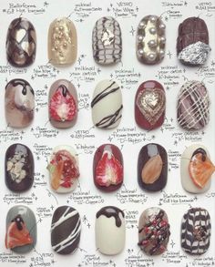 Grunge Nails, Pretty Gel Nails, Really Cute Nails, Soft Nails, Kawaii Nails, Dream Nails, Funky Nails, Dope Nails, Cute Acrylic Nails