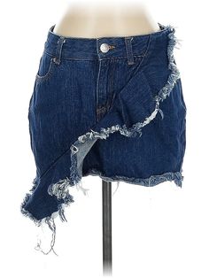 BDG Denim Skirt Size: Small Bottoms - used. 100% COTTON | BDG Denim Skirt: Blue Bottoms - Size Small Denim Blue Cutoff Skort With Frayed Hem, Denim Blue Skort With Frayed Hem, Diy Fashion Accessories, Blue Denim Skirt, Diy Fashion, Denim Skirt, Womens Bottoms, Blue Denim, Women Handbags