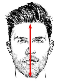 Oval Head Hairstyles, Haircut Diagram, Menswear Illustration, Male Hairstyle, Square Face Hairstyles, Top Knot Hairstyles