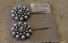 Vintage inspired hair pins – Great for every day, an evening out, or a wedding Vintage Inspired Hair, Spring Is In The Air, Vintage Finds, Vintage Wedding